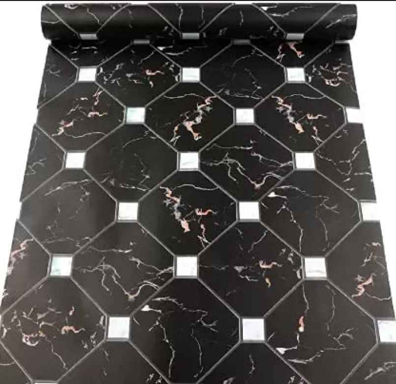 Wollzo Black Marble Wallpaper Self Adhesive Peel and Stick Wall Decor 45 x 500 cm Wollzo Black Marble Wallpaper Self Adhesive Peel and Stick Wall Decor 45 x 500 cm