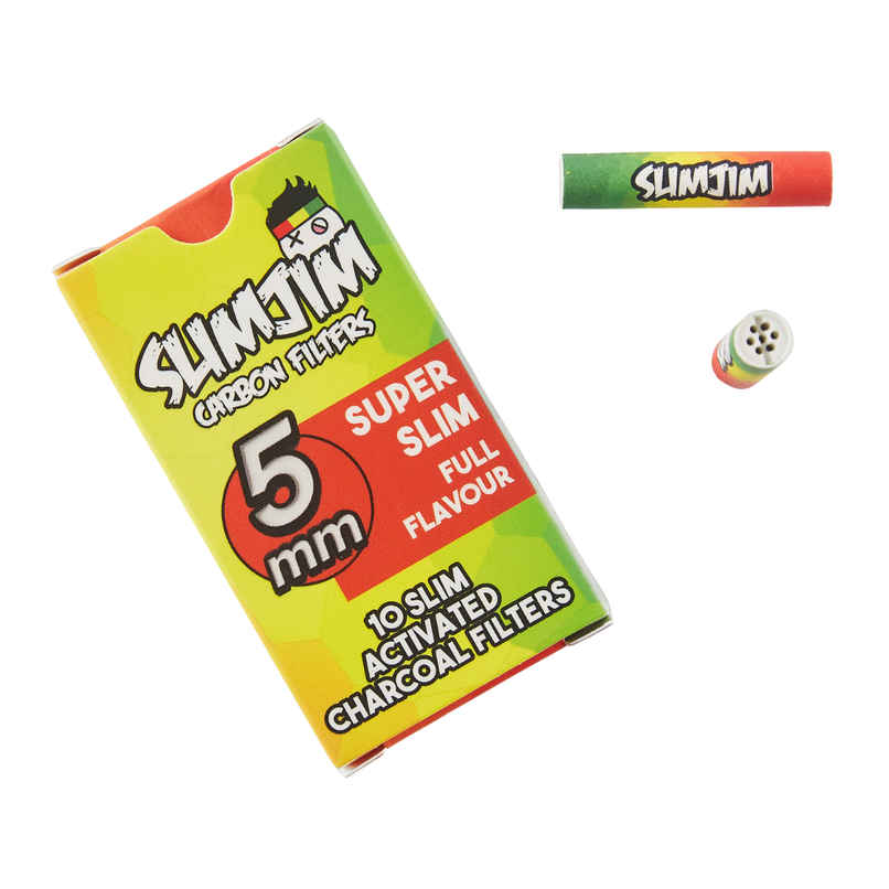 Slimjim Super Slim Carbon Filters | 5mm