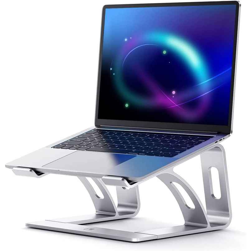 Dyazo Aluminum Laptop Stand with Cooling & Anti-Slip Pads - 11 Inch-17 Inch Notebooks