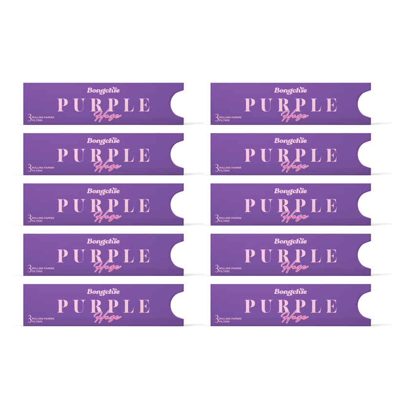 Bongchie Purple Haze Purple Rolling Paper (Thrice a Day)