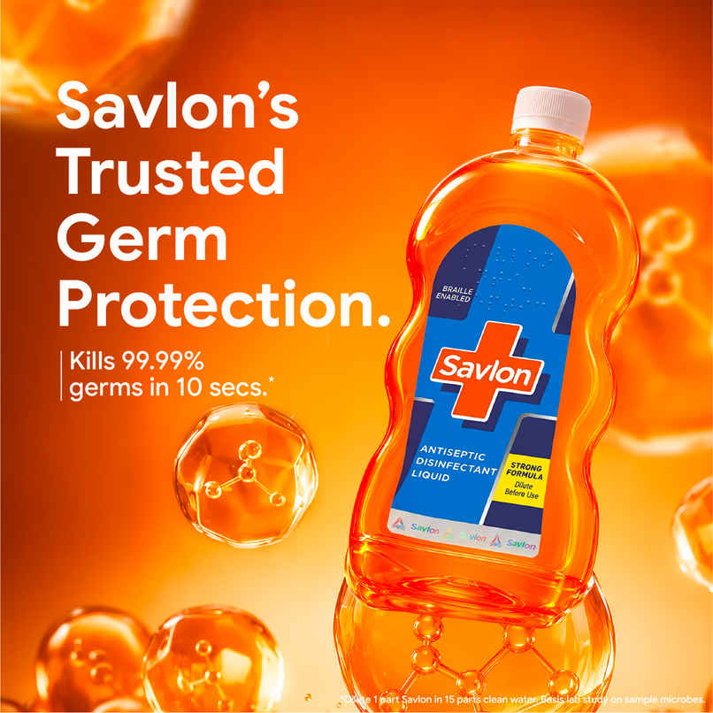 Savlon Antiseptic Liquid | For Cuts, Bathing, Shaving, Laundry Disinfection Savlon Antiseptic Liquid | For Cuts, Bathing, Shaving, Laundry Disinfection