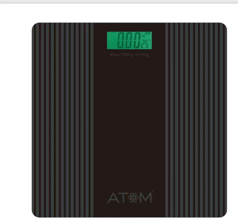 Atom AL 451 Digital Bathroom Weighing Scale | 180 kg Capacity | 100 g Precision | LCD Display Atom AL 451 Digital Bathroom Weighing Scale | 180 kg Capacity | 100 g Precision | LCD Display