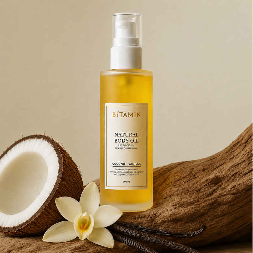 Bitamin Coconut Vanilla Natural Body Oil Bitamin Coconut Vanilla Natural Body Oil