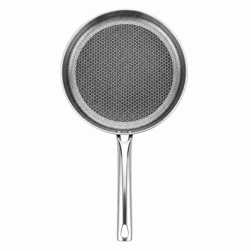 Lifelong Triply Honeycomb Dosa Tawa | 28 cm | 3 Layered SS | Nonstick | Induction & Gas Compatible