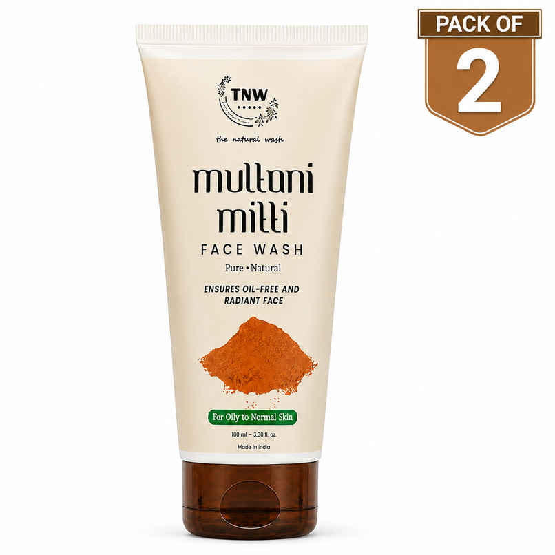 TNW The Natural Wash Multani Mitti Face Wash for Removing Pigmentation, Controls Acne & Excess Oil Combo TNW The Natural Wash Multani Mitti Face Wash for Removing Pigmentation, Controls Acne & Excess Oil Combo