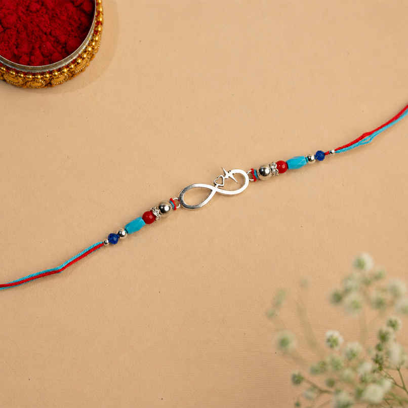 Rakhi for Brother | Infinity Symbol | Feng Shui | Pack of 1 | Shree Rakhi Rakhi for Brother | Infinity Symbol | Feng Shui | Pack of 1 | Shree Rakhi