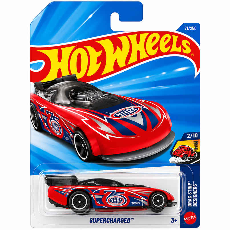 Hot Wheels Car 1:64 Scale Vehicles Series Supercharged