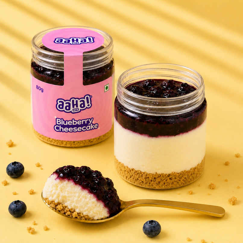 Aaha Blueberry Cheesecake | Creamy Berry Delight | Sweet Treat Aaha Blueberry Cheesecake | Creamy Berry Delight | Sweet Treat