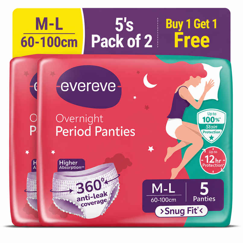 Evereve Overnight Disposable Period Panties | M-L Evereve Overnight Disposable Period Panties | M-L