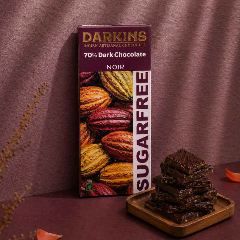 Darkins Sugar Free Dark Chocolate 70% Noir