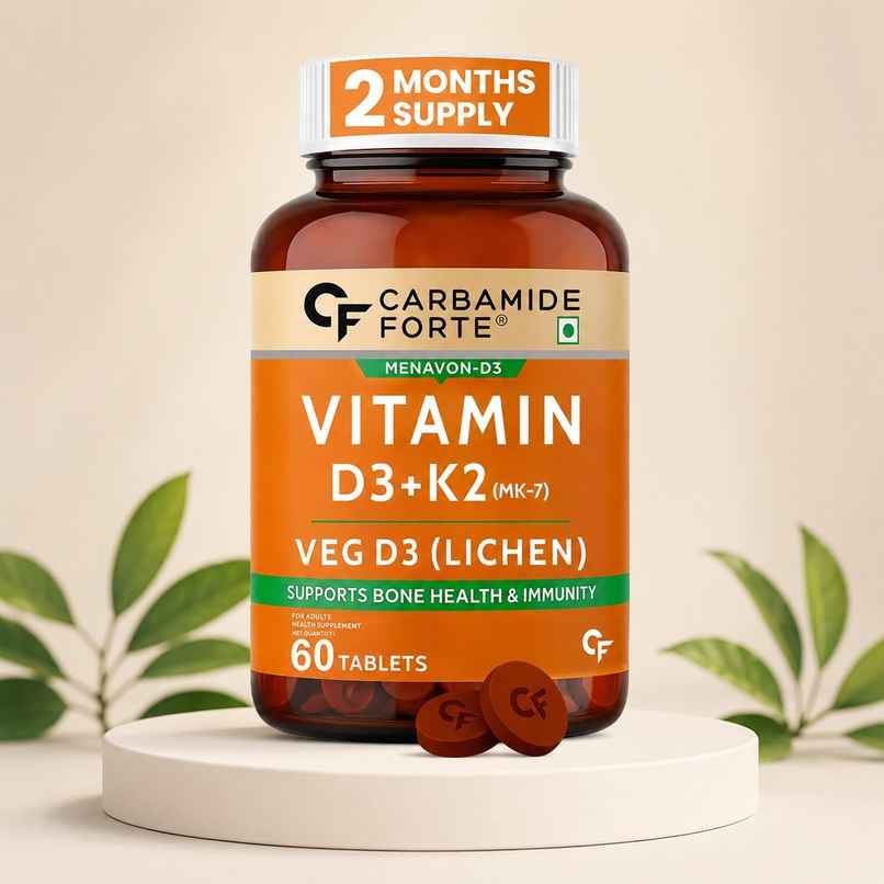 Carbamide Forte Vitamin D Tablets | Vitamin D3 K2 - 60 tablets Carbamide Forte Vitamin D Tablets | Vitamin D3 K2 - 60 tablets
