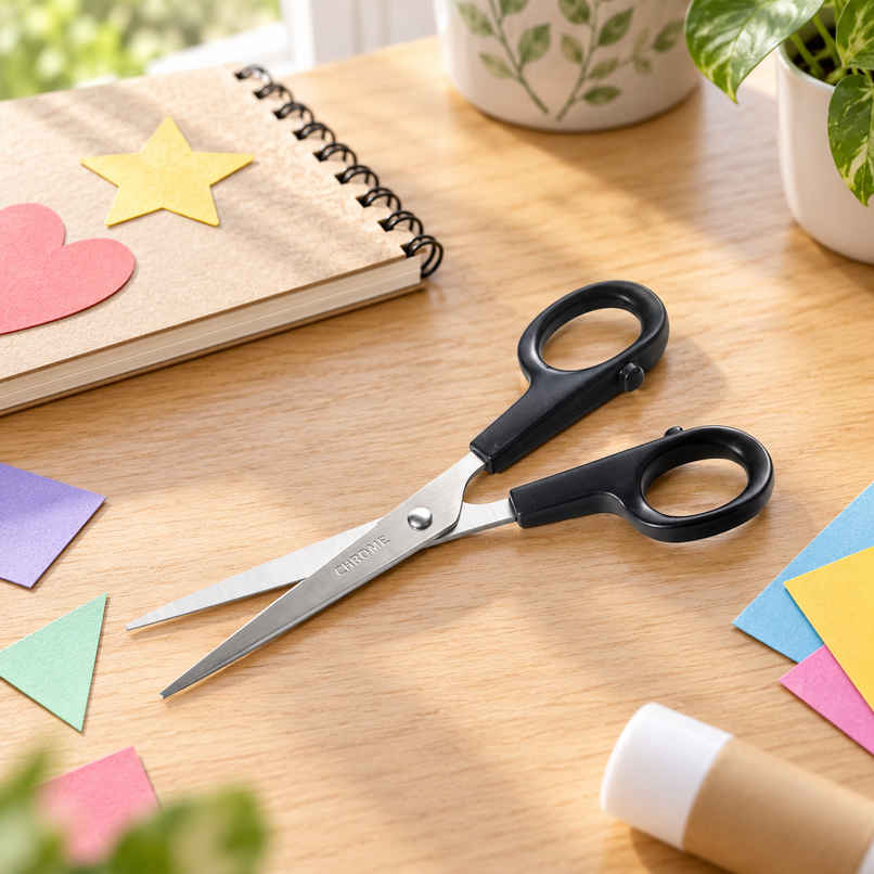 Chrome Scissors - (Size - 5")