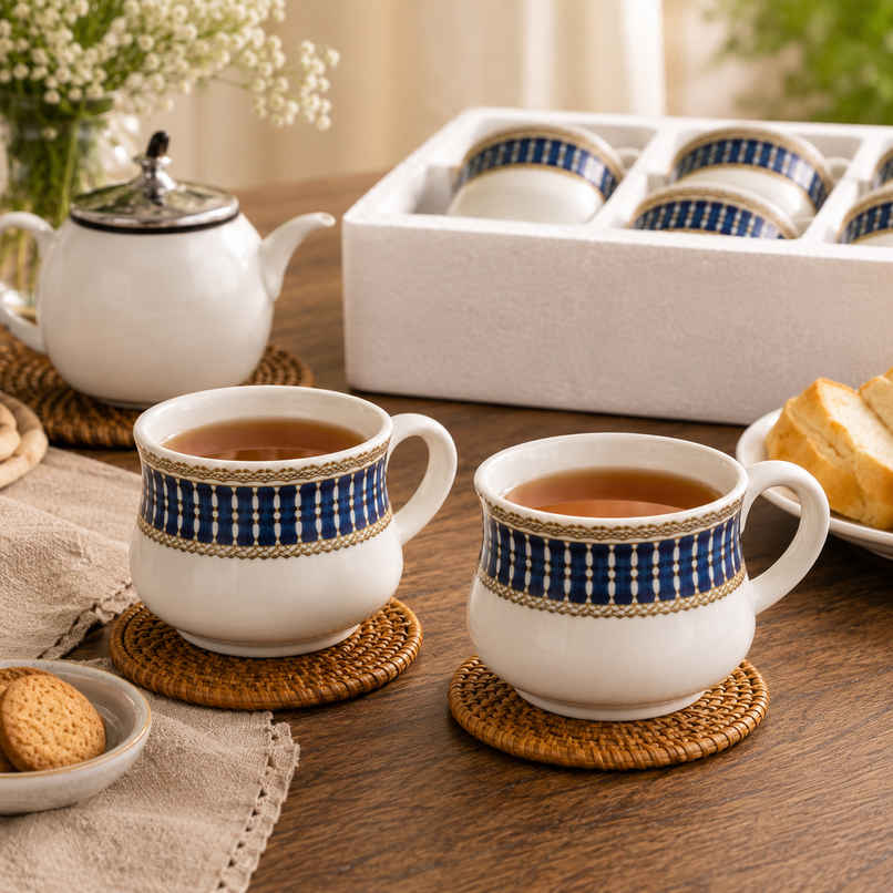 Sanjeev Kappor By OGGN Mona Blue CS Chain Tea Mug
