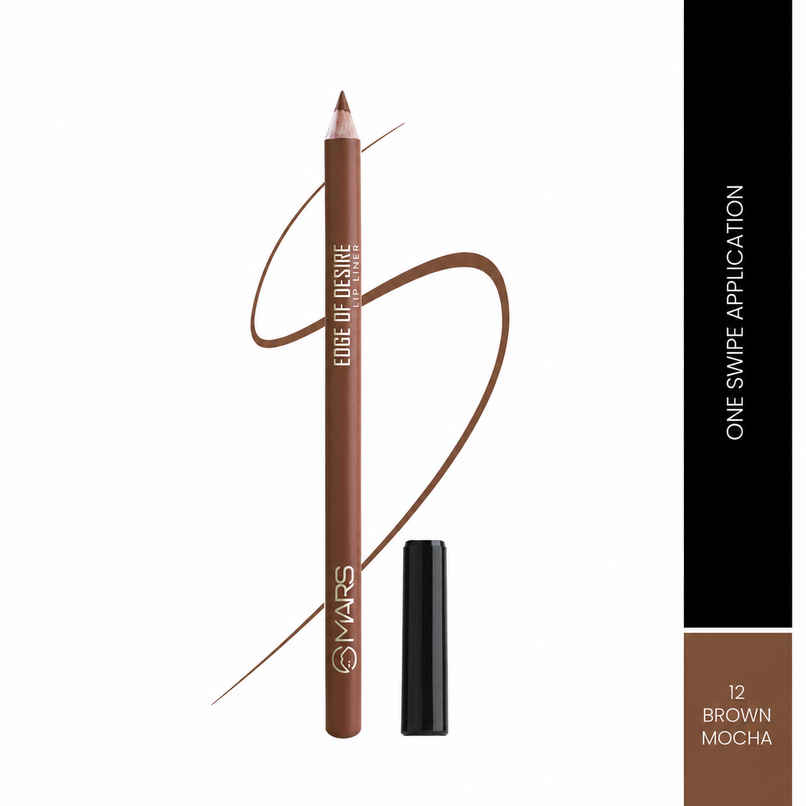 Mars Cosmetics Edge of Desire Matte Lip Liner | 12 - Brown Mocha Mars Cosmetics Edge of Desire Matte Lip Liner | 12 - Brown Mocha