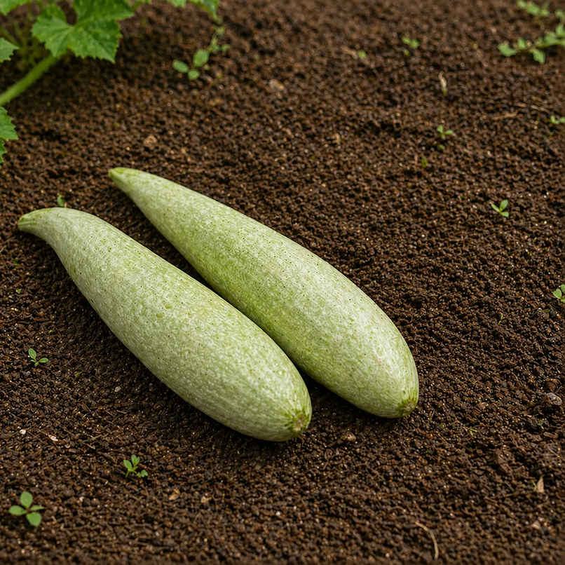 Organically Grown Snake Gourd Organically Grown Snake Gourd
