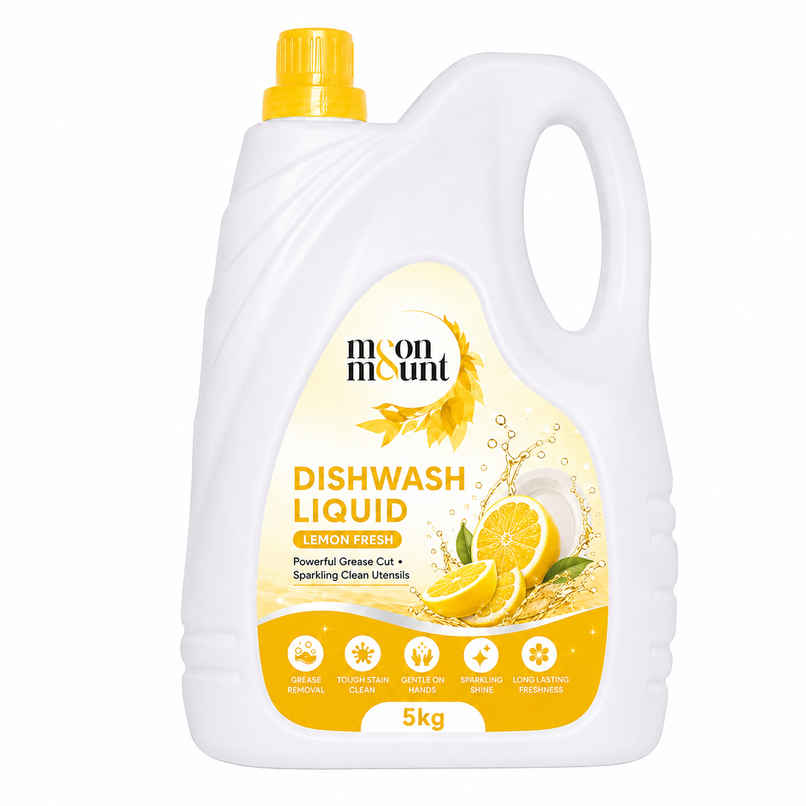 Moon&Mount Lime And Basil Fragrance Dishwash Liquid Gel