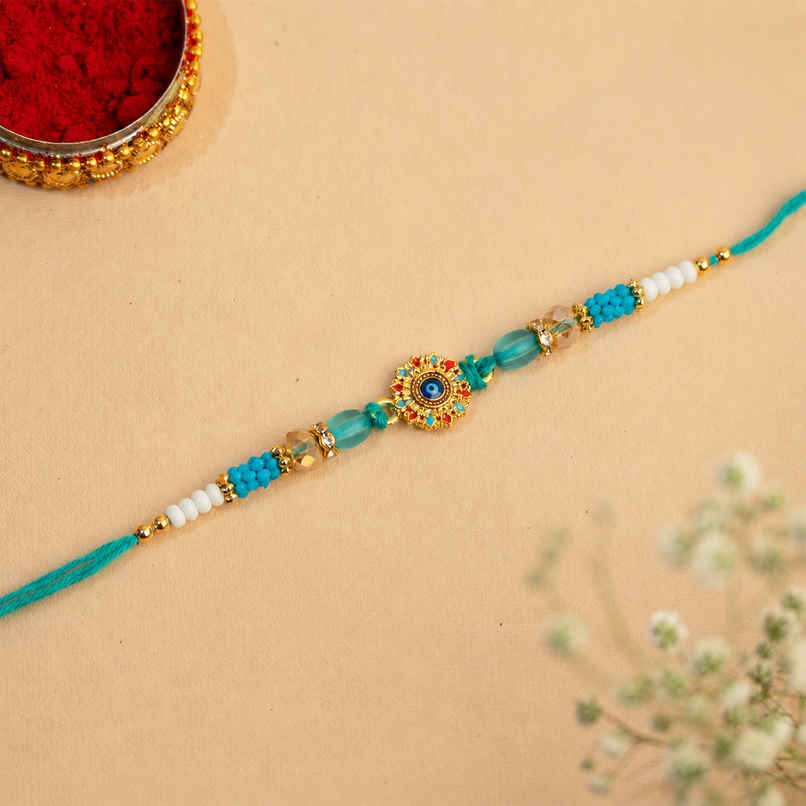 Evil Eye Rakhi for Good Vibes Only | Pack of 1 | Bandhan Evil Eye Rakhi for Good Vibes Only | Pack of 1 | Bandhan