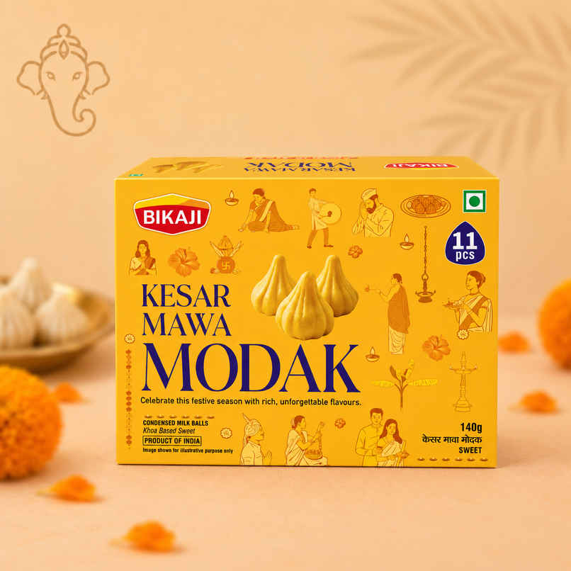 Bikaji Kesar Mawa Modak Bikaji Kesar Mawa Modak