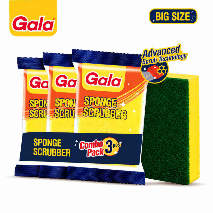 Gala Sponge Pad Big Scrubber For Utensils