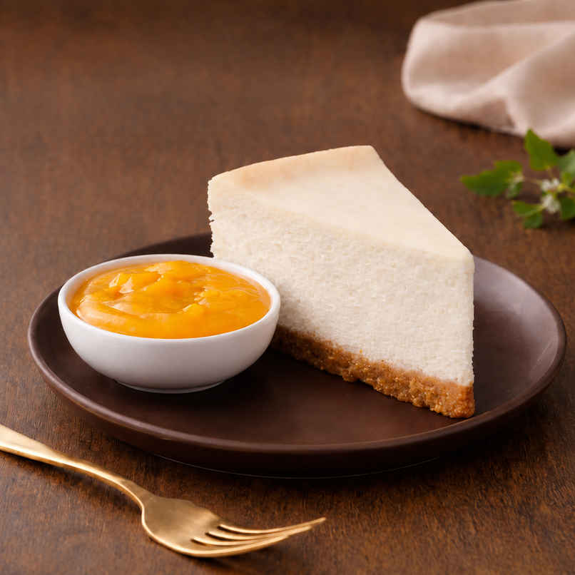 Mango Cheesecake (Eggless)