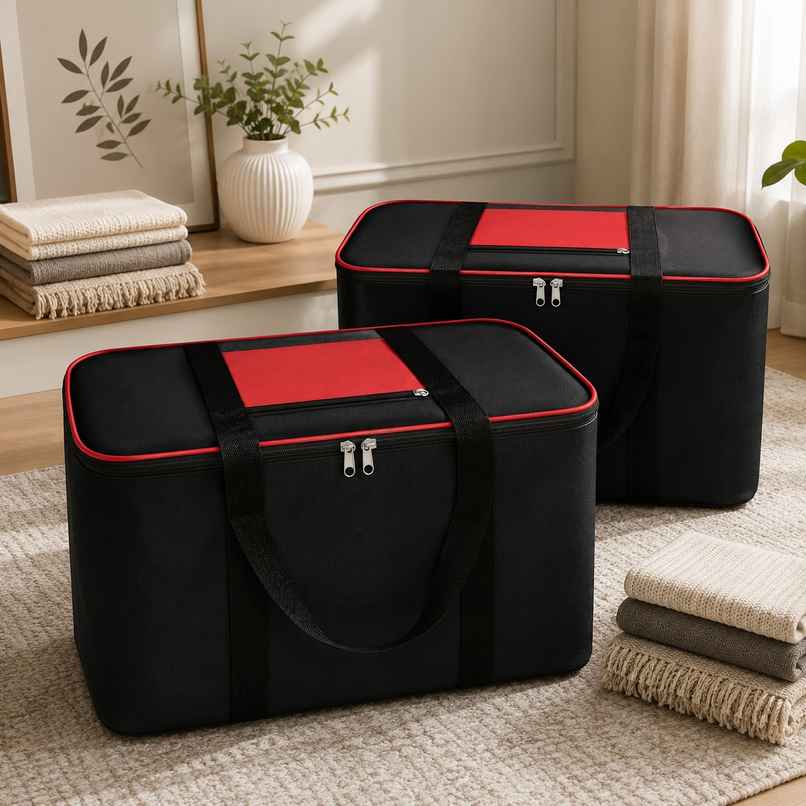 Perpetual Clothes Organizer | Underbed Storage Bags for Blankets & Dresses | Pack of 2 Perpetual Clothes Organizer | Underbed Storage Bags for Blankets & Dresses | Pack of 2