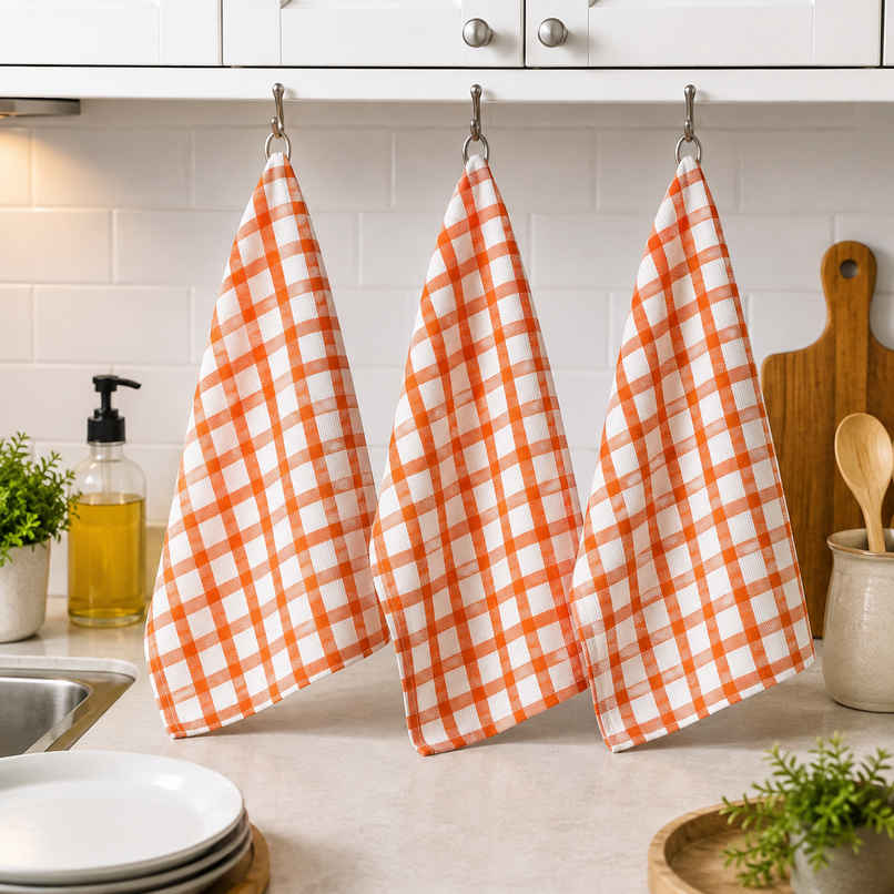 HD Creations Kitchen Towel Set | Orange - 40 x 60 cm HD Creations Kitchen Towel Set | Orange - 40 x 60 cm