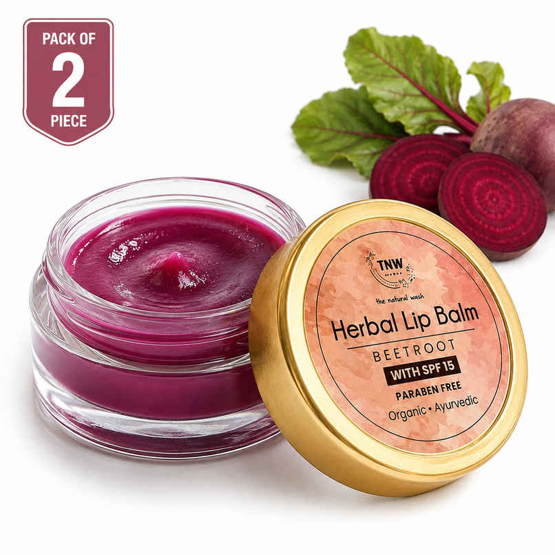 The Natural Wash Beetroot Lip Balm for Dry, Chapped Lips with Natural Ingredients for Soft Hydration Combo The Natural Wash Beetroot Lip Balm for Dry, Chapped Lips with Natural Ingredients for Soft Hydration Combo