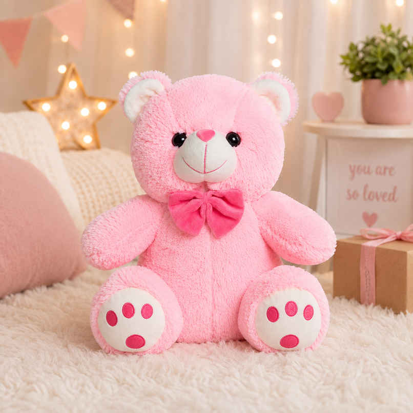 DearJoy Cute Teddy Bear Pink 35 cm DearJoy Cute Teddy Bear Pink 35 cm