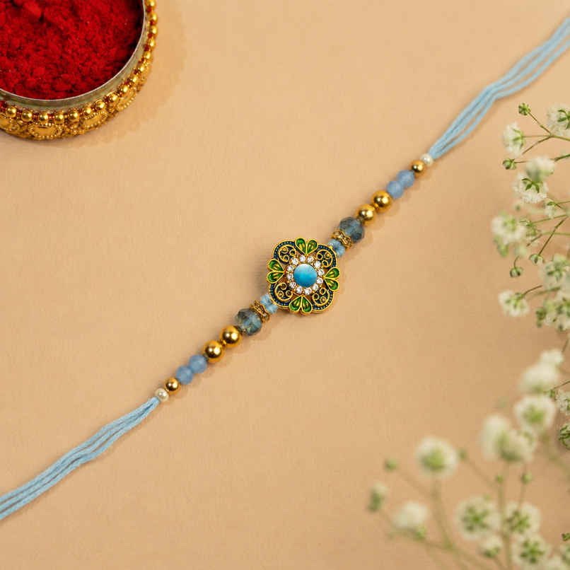 Studded | Stone Rakhi | Pack of 1 | Shree Rakhi Studded | Stone Rakhi | Pack of 1 | Shree Rakhi