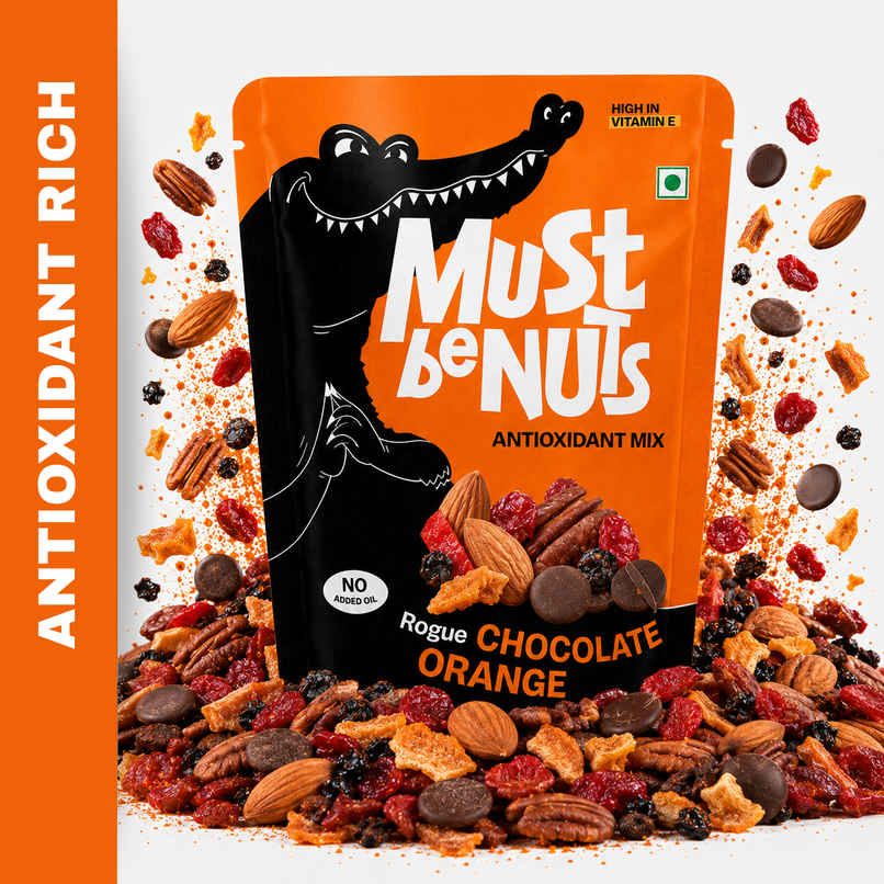 Must Be Nuts Rogue Chocolate Orange Nut Mix | Antioxidant Rich Must Be Nuts Rogue Chocolate Orange Nut Mix | Antioxidant Rich