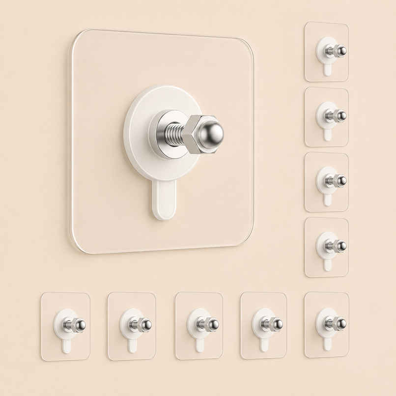 Daluci Frame Hook For Hanging Photos | Artwork | and Wall Decor | Pack Of 10