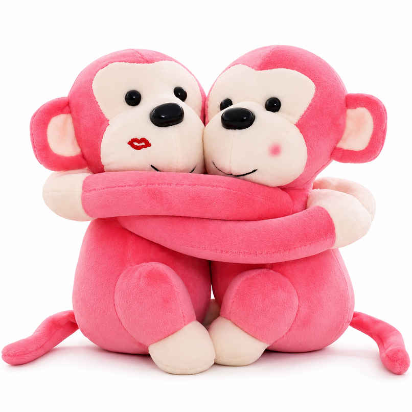 Dearjoy Hugging Monkey Pink 25 cm Dearjoy Hugging Monkey Pink 25 cm