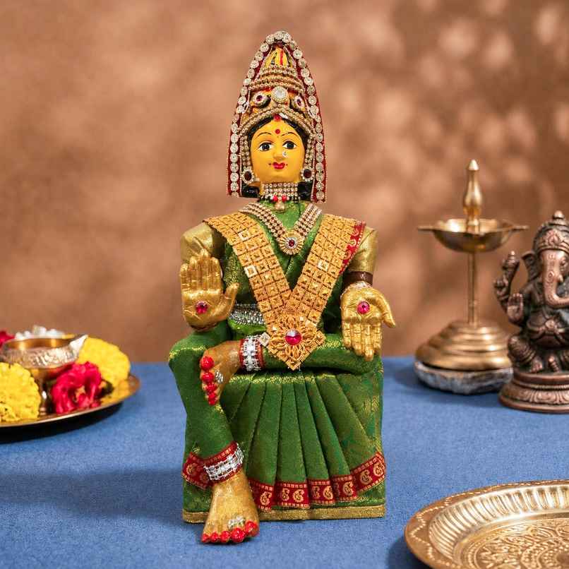 Lakshmi Idol Body | Normal | 15 Inch | Varalakshmi Pooja Decor | Svasti
