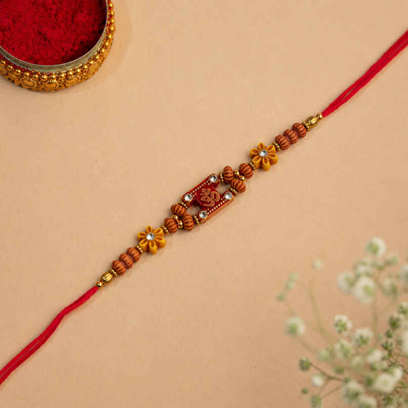 Rakhi for Brother | Om | Religious | Pack of 1 | Shree Rakhi Rakhi for Brother | Om | Religious | Pack of 1 | Shree Rakhi