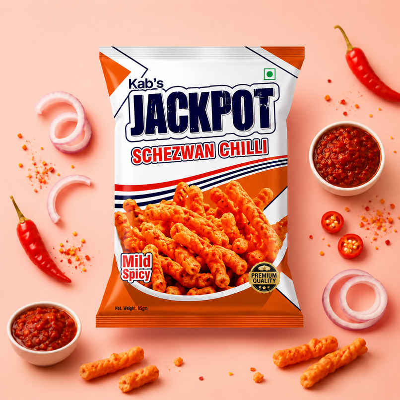 Kab's Jackpot Schezwan Chilli Sticks Kab's Jackpot Schezwan Chilli Sticks