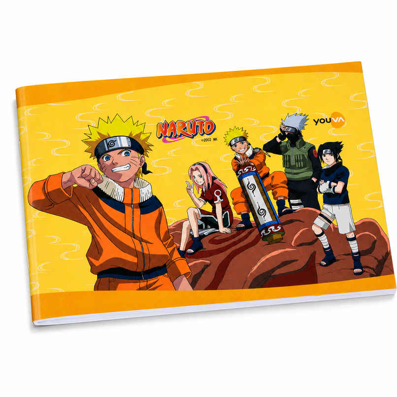 Youva Naruto Drawing Book | A4 Size | 21 x 29.7 cm | 36 Pages Youva Naruto Drawing Book | A4 Size | 21 x 29.7 cm | 36 Pages