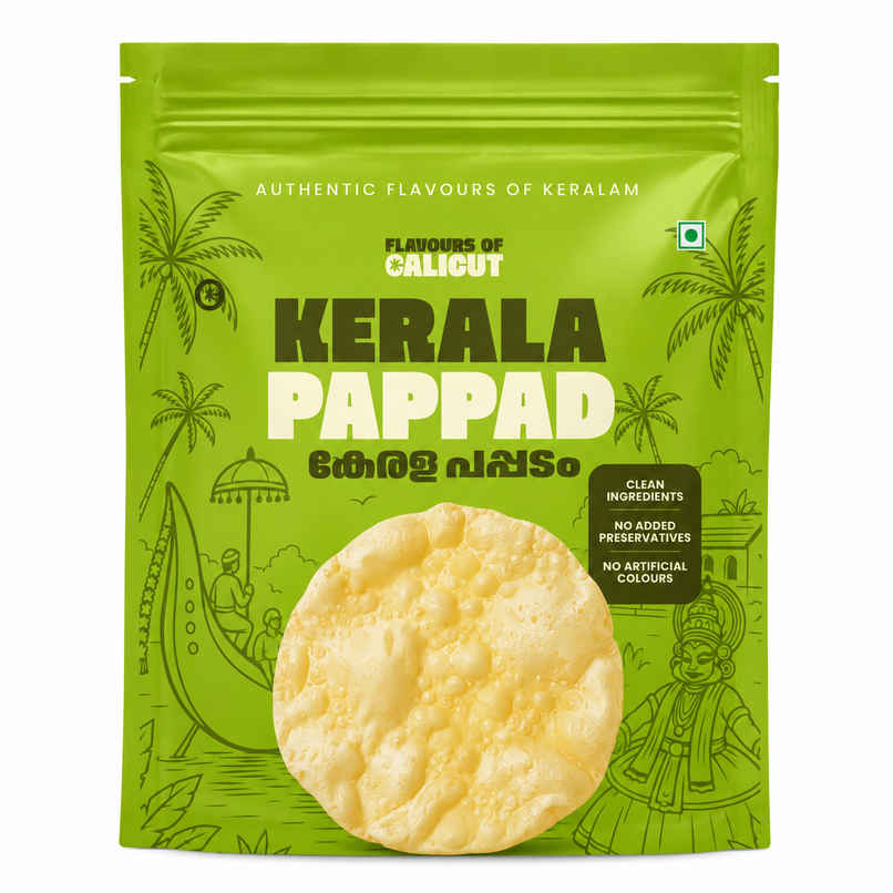 Flavours of Calicut Kerala Pappad | Pappadam