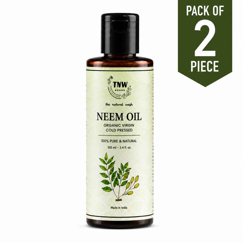 TNW The Natural Wash Pure Neem Oil for Hair & Skin - Controls Acne & Dandruff Combo TNW The Natural Wash Pure Neem Oil for Hair & Skin - Controls Acne & Dandruff Combo