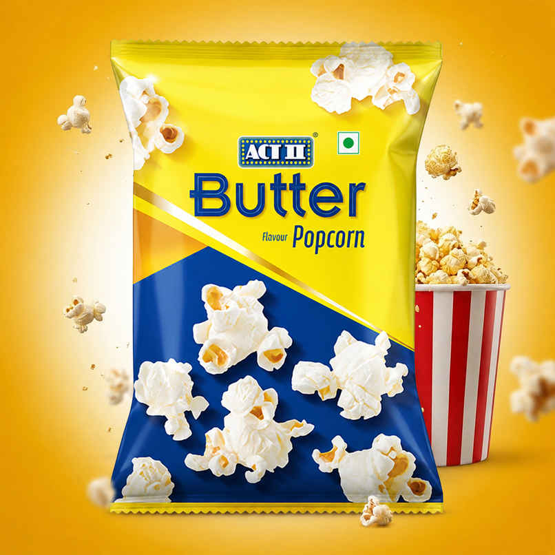 ACT II Ready To Eat Popcorn | Butter Flavour| On-the-go Snacks ACT II Ready To Eat Popcorn | Butter Flavour| On-the-go Snacks