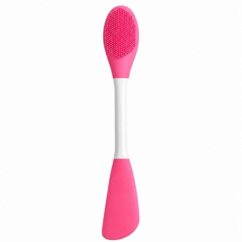 Beautiliss 2 in 1 Multipurpose Double sided Silicone Brush for Face Deep Cleansing | Assorted