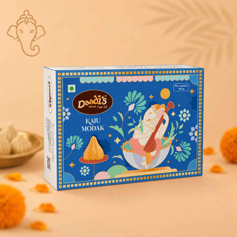 Daadi's Kaju Modak Daadi's Kaju Modak