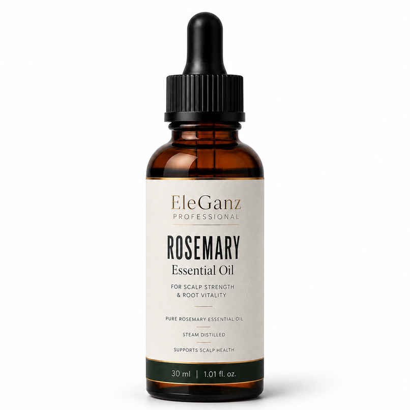 EleGanz Professional Pure RoseMary Essential Oil | Scalp Vitality & Root Strength