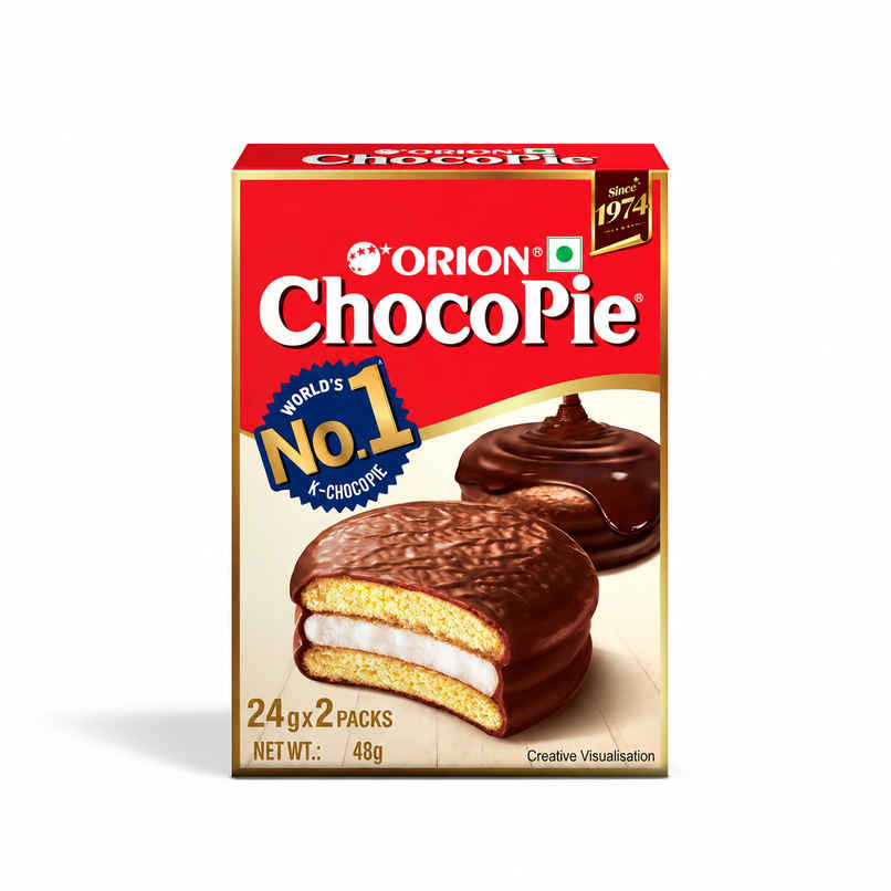 Orion Choco Pie Chocolate Coated Soft Biscuits