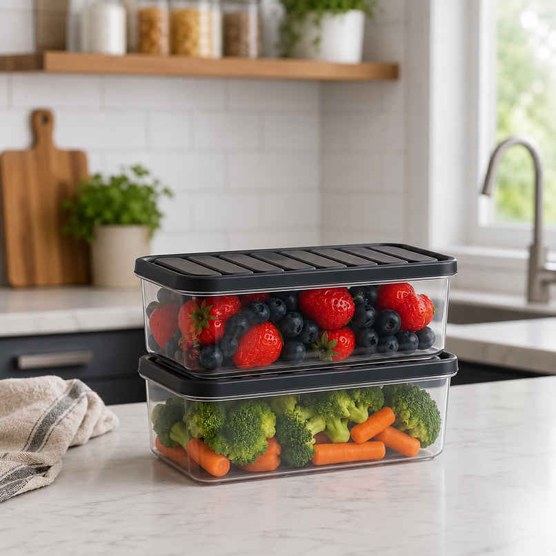 Perpetual Air Tight Plastic Storage Containers Set for Kitchen | Pantry Organizers Kitchen Items Perpetual Air Tight Plastic Storage Containers Set for Kitchen | Pantry Organizers Kitchen Items