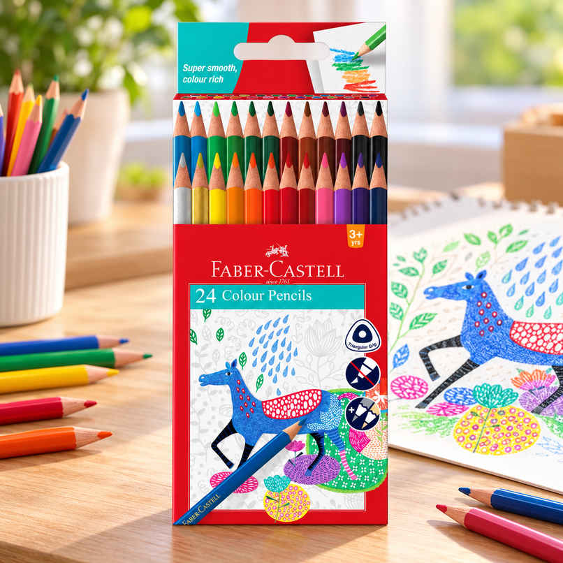 Faber-Castell Triangular Colour Pencils