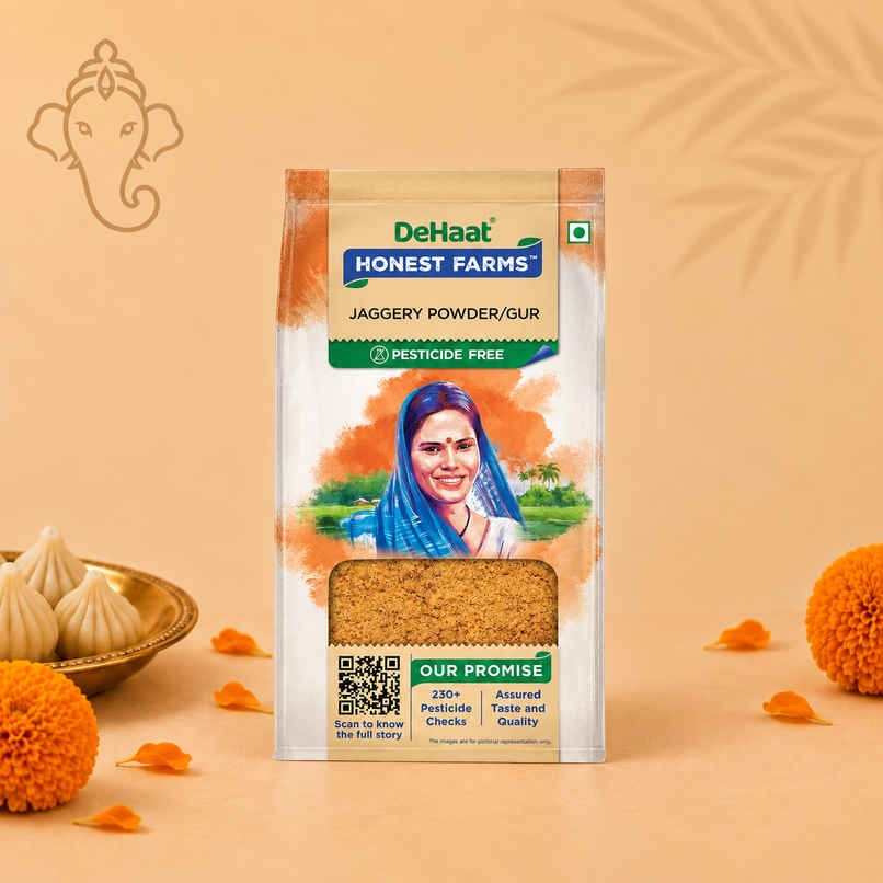 DeHaat HF Pesticide Free Jaggery Powder | Gur DeHaat HF Pesticide Free Jaggery Powder | Gur