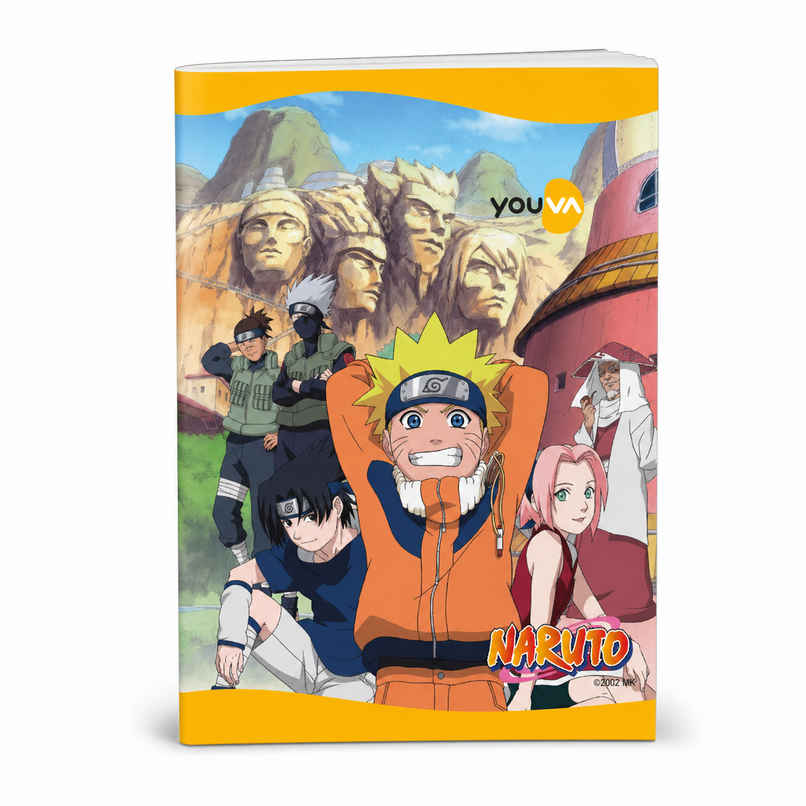 Youva by Navneet Naruto Long Notebook | 19 x 31 cm | Unruled | 160 Pages Youva by Navneet Naruto Long Notebook | 19 x 31 cm | Unruled | 160 Pages
