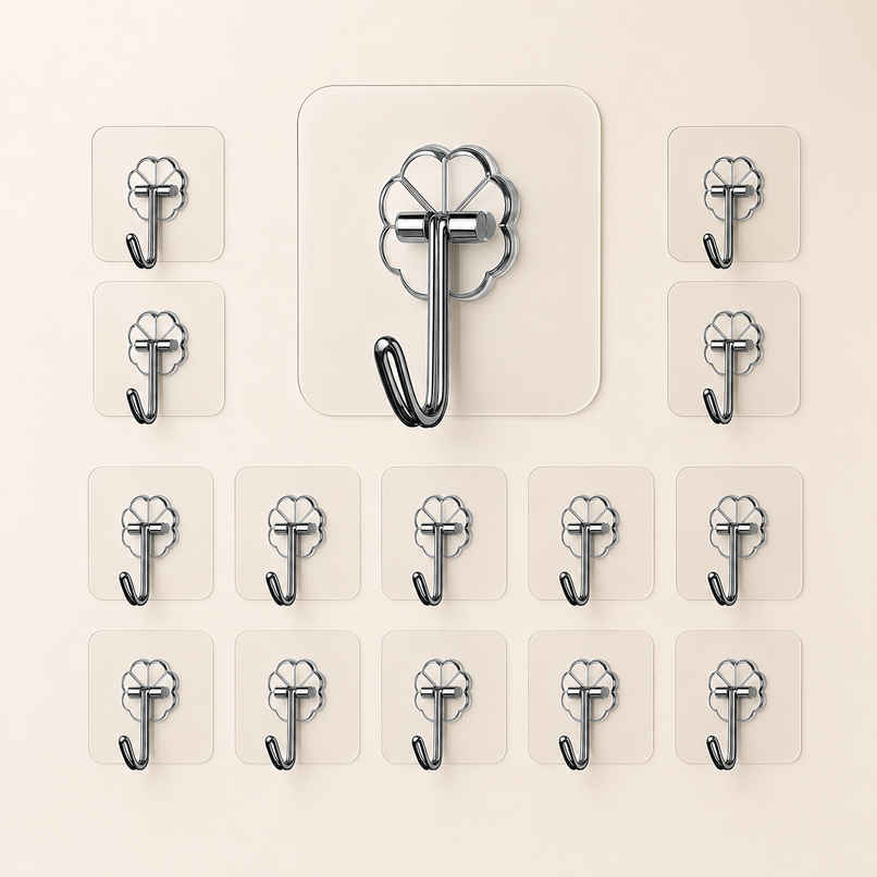 Daluci Strong Adhesive Hook For Home-Office and Kitchen Use Daluci Strong Adhesive Hook For Home-Office and Kitchen Use