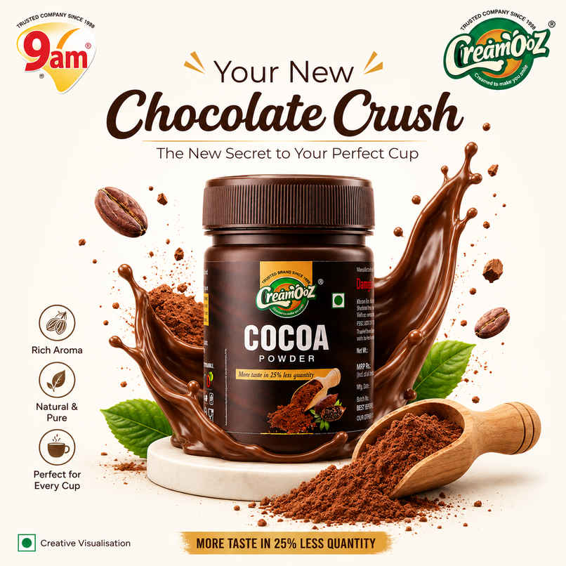 Creamooz Cocoa Powder 50g | Rich Cocoa for Baking & Desserts Creamooz Cocoa Powder 50g | Rich Cocoa for Baking & Desserts