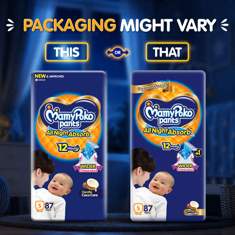 Mamypoko All Night Absorb Pant Style Diaper | S | 87 pcs Mamypoko All Night Absorb Pant Style Diaper | S | 87 pcs